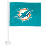 Miami Dolphins Flag Car Primary Logo-0