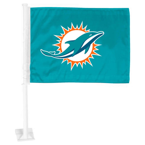 Miami Dolphins Flag Car Primary Logo-0