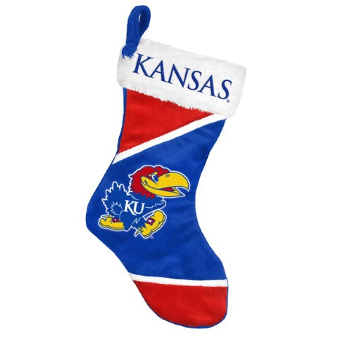 Kansas Jayhawks Holiday Stocking - Colorblock 2014-0