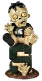 Michigan State Spartans Zombie Figurine - On Logo w/Football-0
