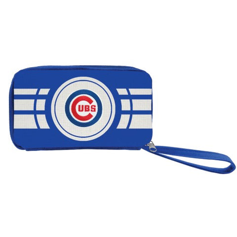 Chicago Cubs Wallet Ripple Zip Style-0