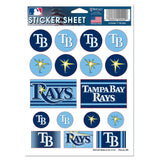 Tampa Bay Rays Decal Sheet 5x7 Vinyl-0