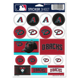 Arizona Diamondbacks Decal Sheet 5x7 Vinyl-0