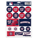 Washington Nationals Decal Sheet 5x7 Vinyl-0