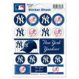 New York Yankees Decal Sheet 5x7 Vinyl-0