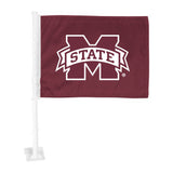 Mississippi State Bulldogs Flag Car Primary Logo-0