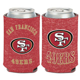 San Francisco 49ers Can Cooler Heathered-0