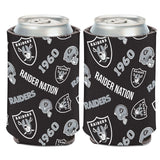 Las Vegas Raiders Can Cooler Scatterprint Design-0