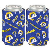 Los Angeles Rams Can Cooler Scatterprint Design-0