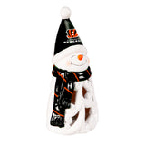 Cincinnati Bengals Statue 8 Inch LED Snowman-0