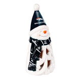 Denver Broncos Statue 8 Inch LED Snowman-0