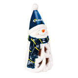 Los Angeles Rams Statue 8 Inch LED Snowman-0