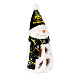 Iowa Hawkeyes Statue 8 Inch LED Snowman-0