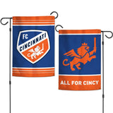 FC Cincinnati Flag 12X18 Garden Style - Special Order-0