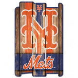 New York Mets Sign 11x17 Wood Fence Style-0
