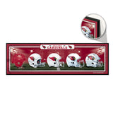 Arizona Cardinals Sign 9x30 Wood Helmets Design - Special Order-0