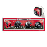 Atlanta Falcons Sign 9x30 Wood Helmets Design - Special Order-0