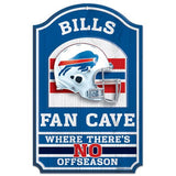 Buffalo Bills Sign 11x17 Wood Fan Cave Design-0
