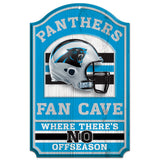 Carolina Panthers Sign 11x17 Wood Fan Cave Design-0