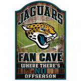 Jacksonville Jaguars Sign 11x17 Wood Fan Cave Design-0