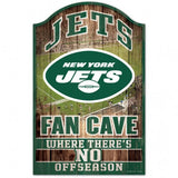 New York Jets Sign 11x17 Wood Fan Cave Design-0