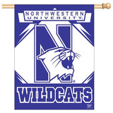 Northwestern Wildcats Banner 27x37-1