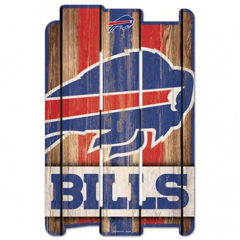 Buffalo Bills Sign 11x17 Wood Fence Style-0