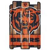 Chicago Bears Sign 11x17 Wood Fence Style-0