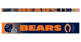 Chicago Bears Pencil 6 Pack-0