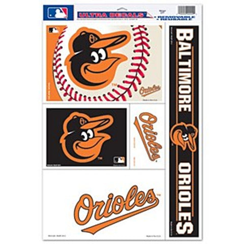 Baltimore Orioles Decal 11x17 Ultra - Special Order-0