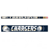 Los Angeles Chargers Pencil 6 Pack-0