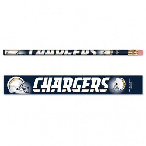 Los Angeles Chargers Pencil 6 Pack-0