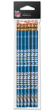 Detroit Lions Pencil 6 Pack-0