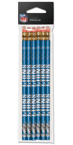Detroit Lions Pencil 6 Pack-0
