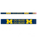 Michigan Wolverines Pencil 6 Pack-0