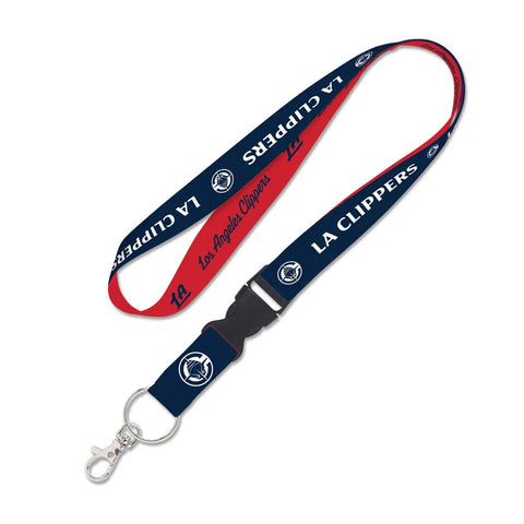 Los Angeles Clippers Lanyard with Detachable Buckle Two Color - Special Order-0