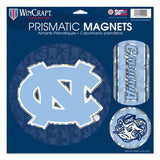 North Carolina Tar Heels Magnets 11x11 Prismatic Sheet-0