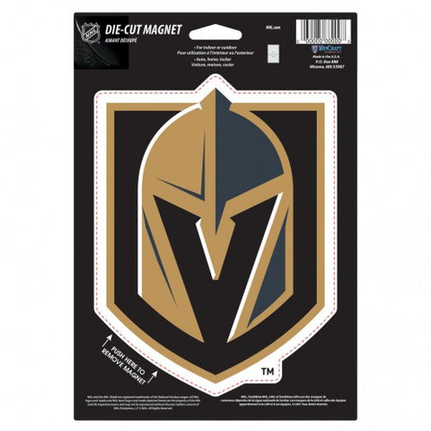 Vegas Golden Knights Magnet 6.25x9 Die Cut Logo Design - Special Order-0
