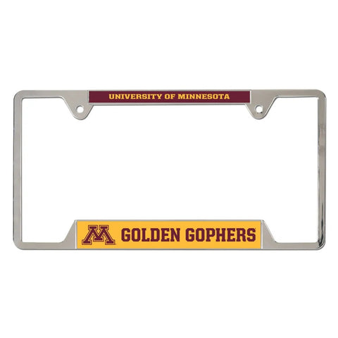 Minnesota Golden Gophers License Plate Frame Metal - Special Order-0