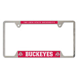 Ohio State Buckeyes License Plate Frame Metal-0