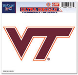 Virginia Tech Hokies Decal 5x6 Ultra Color-0