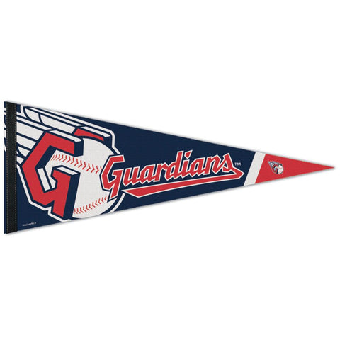 Cleveland Guardians Pennant 12x30 Premium Style-0
