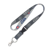 Chicago Cubs Lanyard with Detachable Buckle Grey Special Order-0