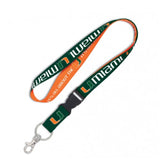 Miami Hurricanes Lanyard with Detachable Buckle-0