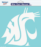 Washington State Cougars Decal 8x8 Die Cut-0