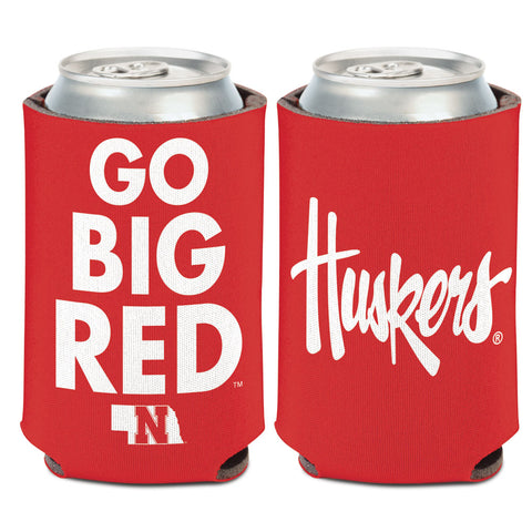 Nebraska Cornhuskers Can Cooler Slogan Design Special Order-0