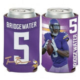 Minnesota Vikings Can Cooler Teddy Bridgewater Design-0