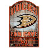 Anaheim Ducks Sign 11x17 Wood Fan Cave Design-0