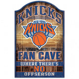 New York Knicks Sign 11x17 Wood Fan Cave Design - Special Order-0