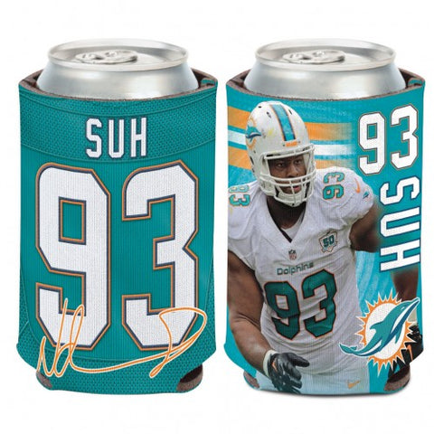 Miami Dolphins Can Cooler Ndamukong Suh Design CO-0